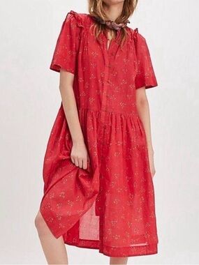 Free People Bella Mae Midi Dress - XS